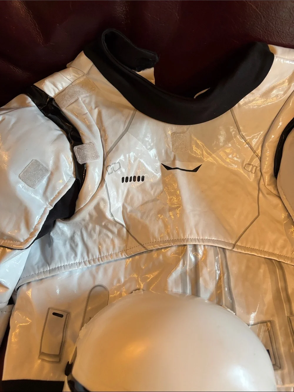Disney Stormtrooper Costume Jacket and Helmet - White & Black - Picture 3 of 5